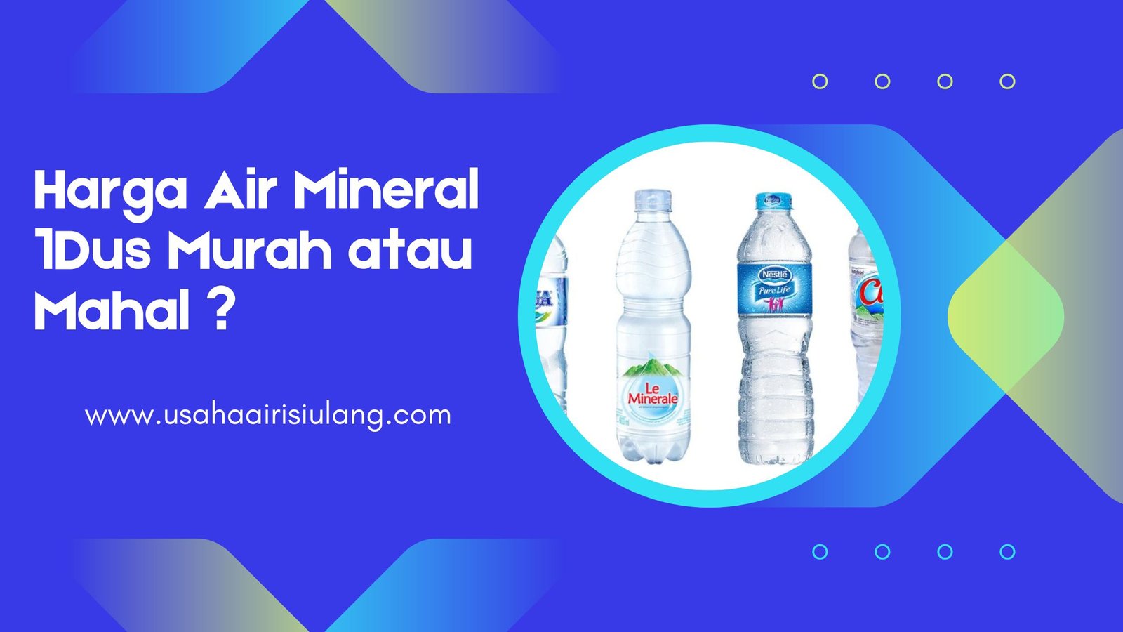 Harga Air Mineral 1dus Murah Atau Mahal Usaha Air Isi Ulang 7035